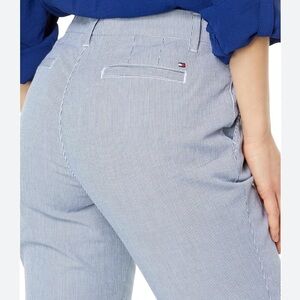 TOMMY HILFIGER Hampton Chino Blue/White Striped Pants
